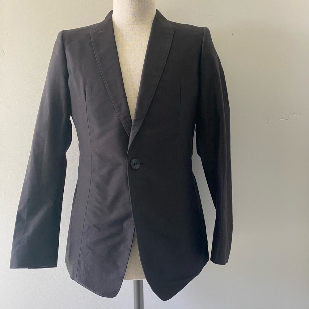 Julius 2006 SS Collection men’s off-black tailored jacket, Size 1 (~XS)